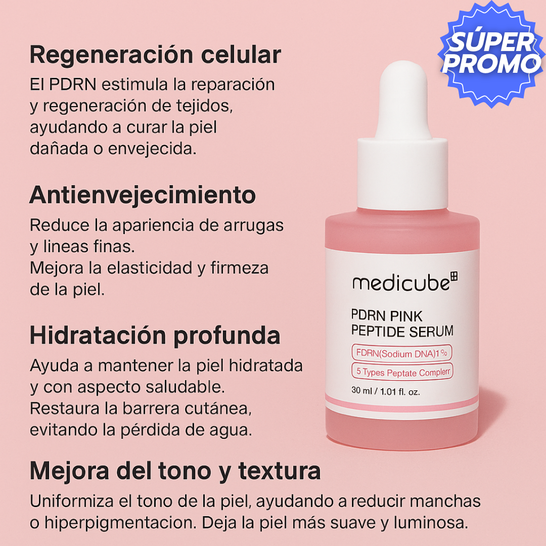 Medicube™: Regeneración Facial Suprema con ADN de Salmón