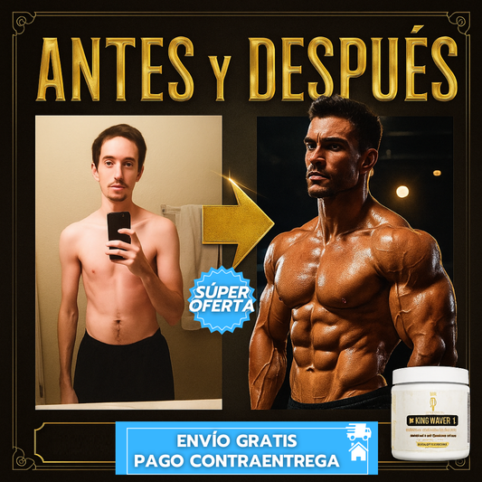 KingMaker™: Recuperación Muscular y Apoyo a la Salud Masculina