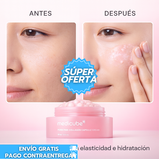 Medicube™: Crema Hidratante que Suaviza y Realza el Brillo Natural