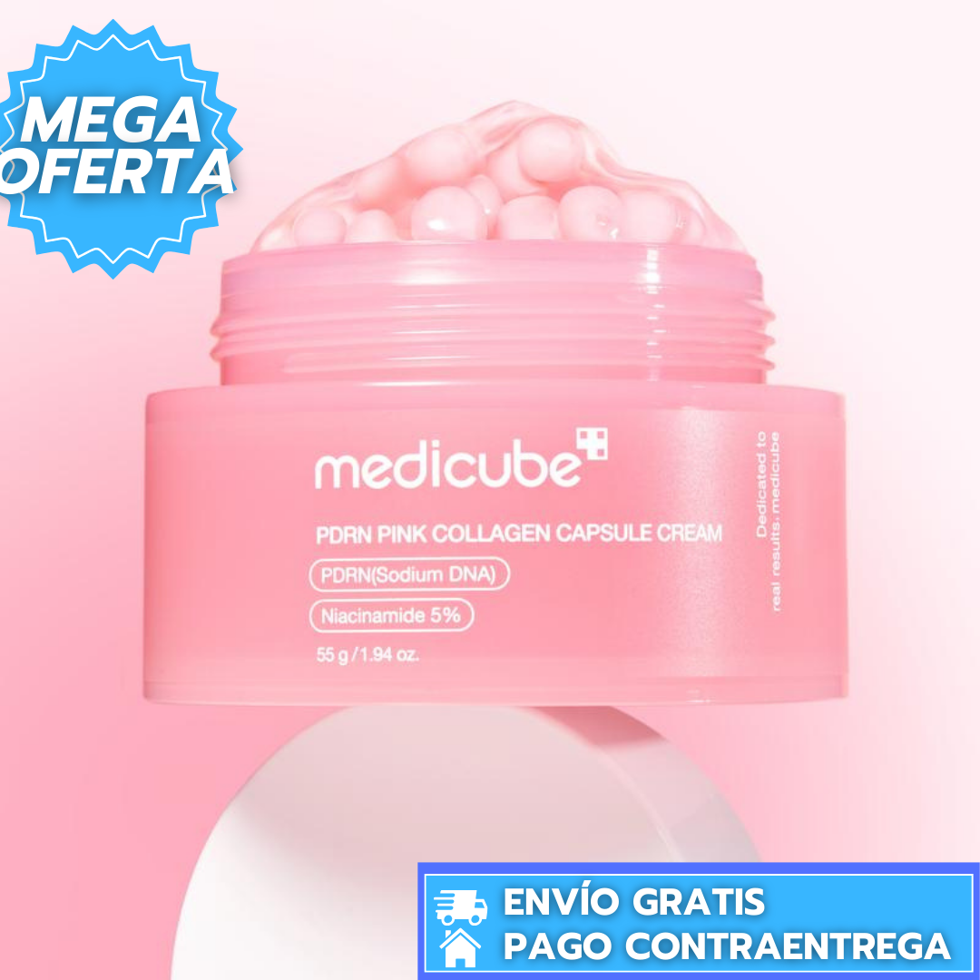 Medicube™: Crema Hidratante que Suaviza y Realza el Brillo Natural